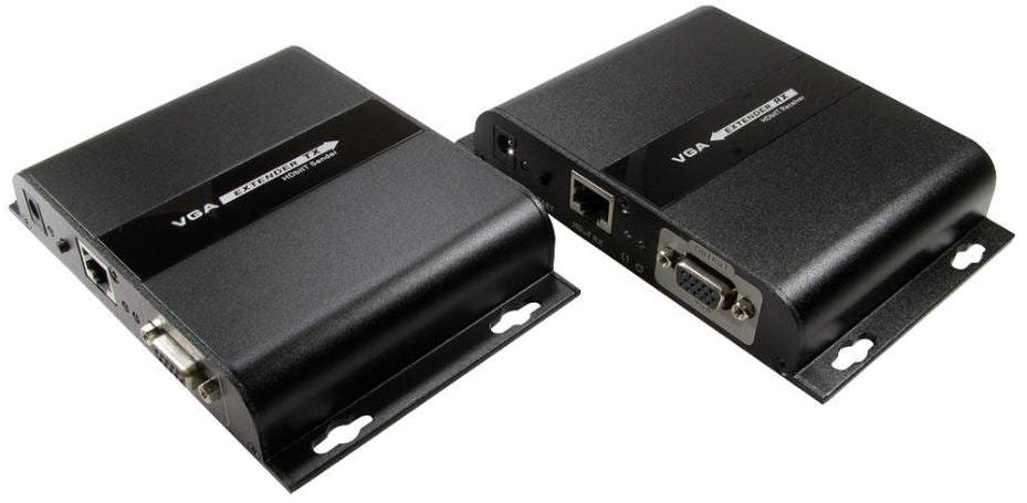 Full HD VGA over Cat5e/6 Extender, 1080p 60Hz