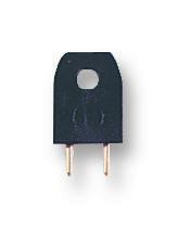 Shorting Link Plug, 0.2", Black