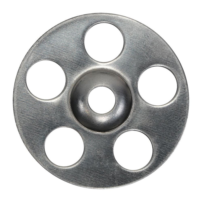 Metal Insulation Discs - Stainless Steel (Size 36mm - 100 Pieces)