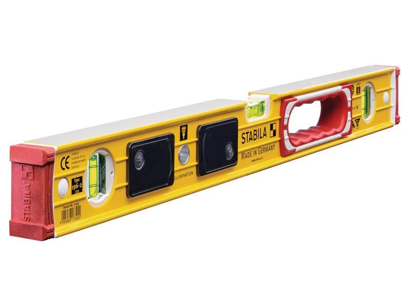 196-2-LED Illuminated Spirit Level