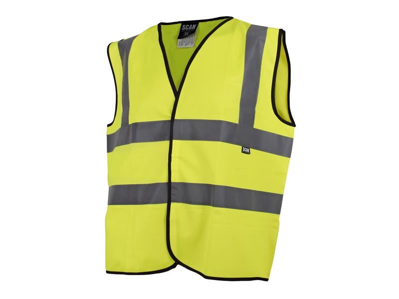 Hi-Vis Waistcoat Yellow - L (44in)