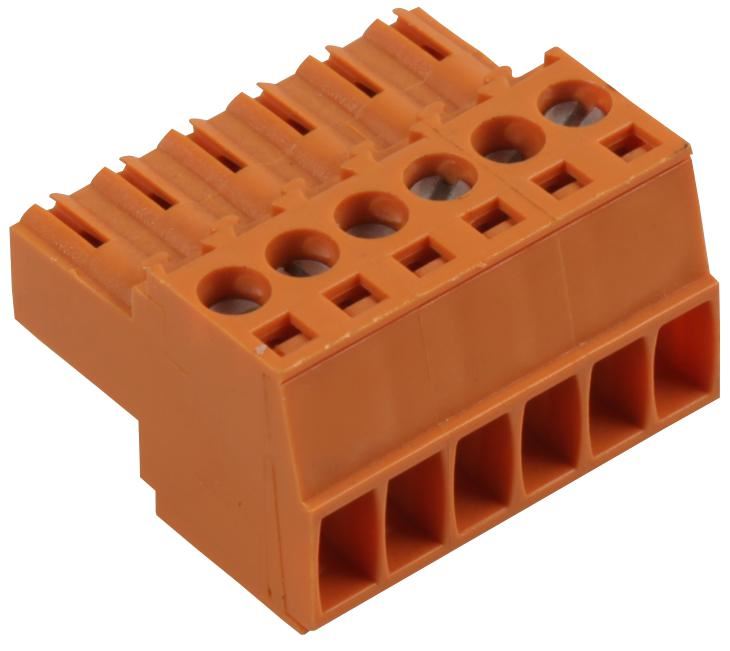 Socket Block, Screw, 6 Way