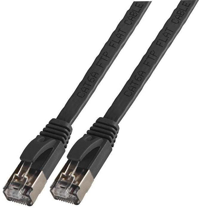 Flat Cat6a STP Ethernet Patch Lead