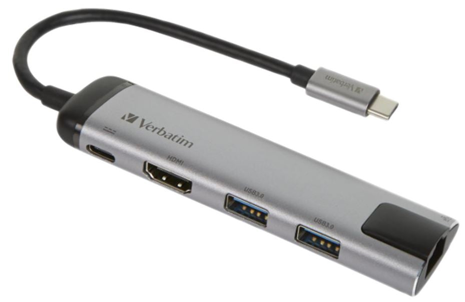 USB-C Multiport Hub with 4K HDMI & LAN
