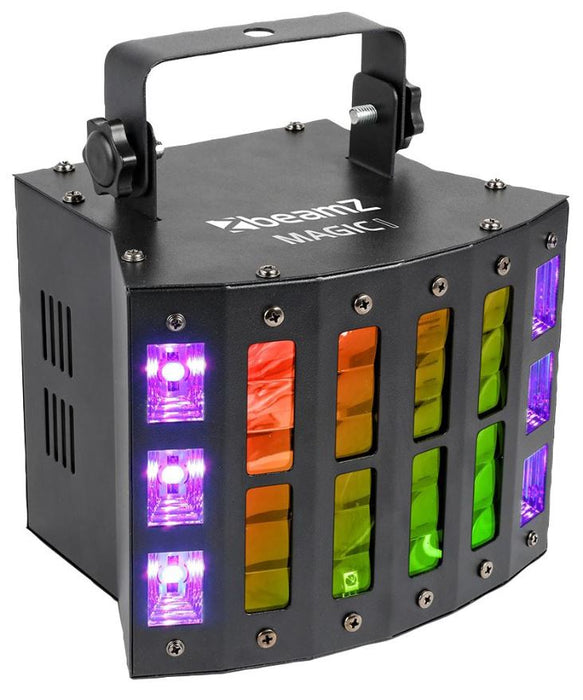 9x 3W LED 2-in1 Effects Light, Derby and Strobe