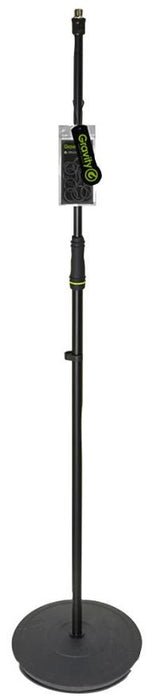 Microphone Stand with Round Base, Black