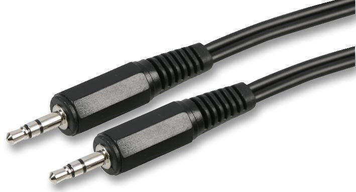 Twin Core 3.5mm Stereo Jack Plug to Plug Lead