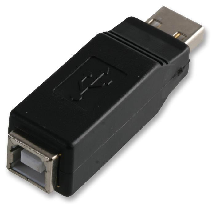 USB 2.0 A Plug to USB 2.0 B Socket Adaptor