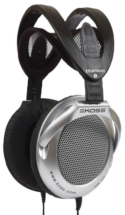 UR40 Hybrid Over-Ear Headphones, Black/Silver