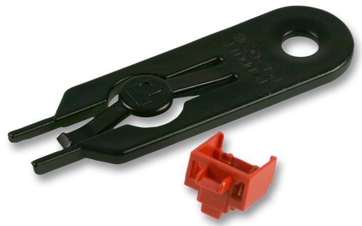 RJ45 Blockout Device - 10x Blockouts (Red) & 1x Removal Tool