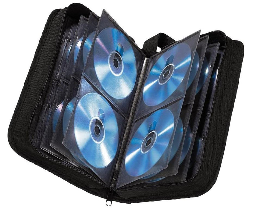 64 CD / DVD / Blu-ray Wallet, Black