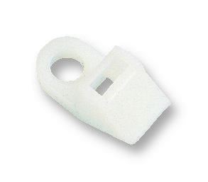 Heavy Duty Nylon Cable Tie Mount Natural 7.6mm 100 Pack