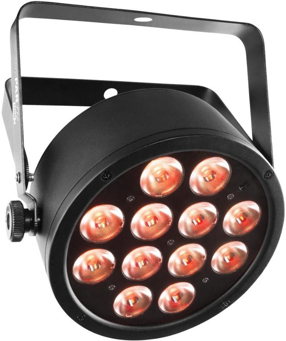 Slim LED PAR Can, 12x3W Tri-Colour LEDs RGB