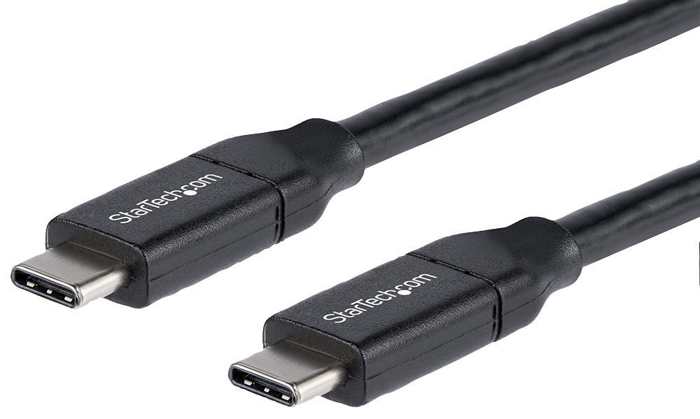 USB-C to USB-C Cable with 5A Power Delivery, 1m