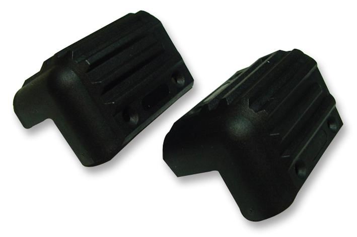 Heavy Duty Black Plastic Corner Guards 2 Pack