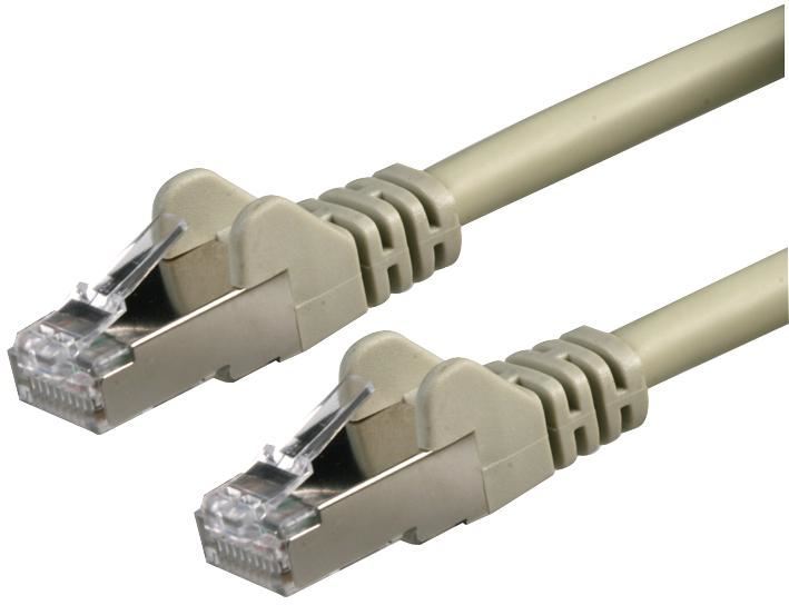 20m Grey Cat6a LSOH RJ45 Ethernet Patch Lead