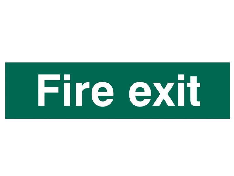 Sign: Fire Exit