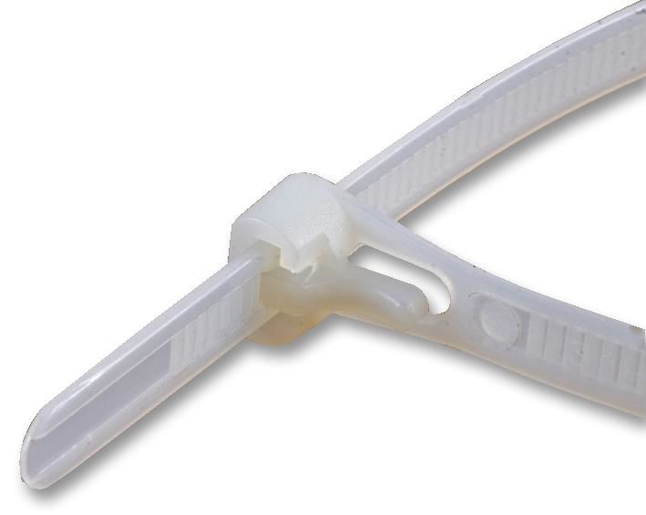 300mm x 7.5mm Standard Non-Releasable Cable Ties 100 Pack