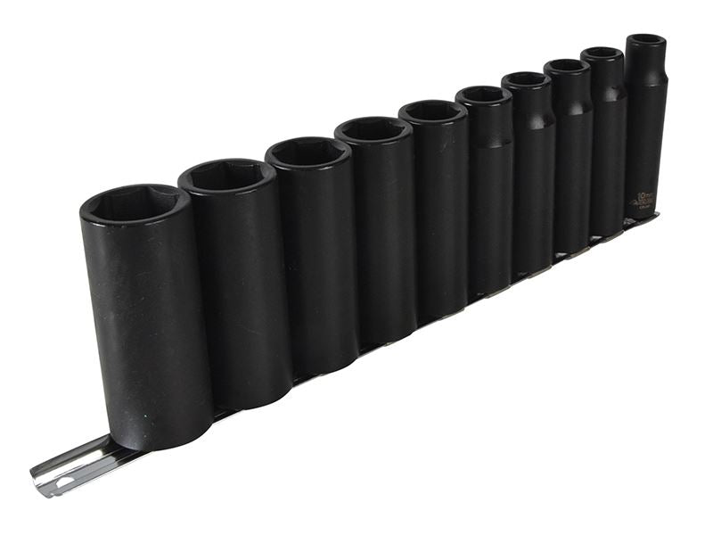 1/2in Drive 9126 Deep Impact Socket Set, 10 Piece