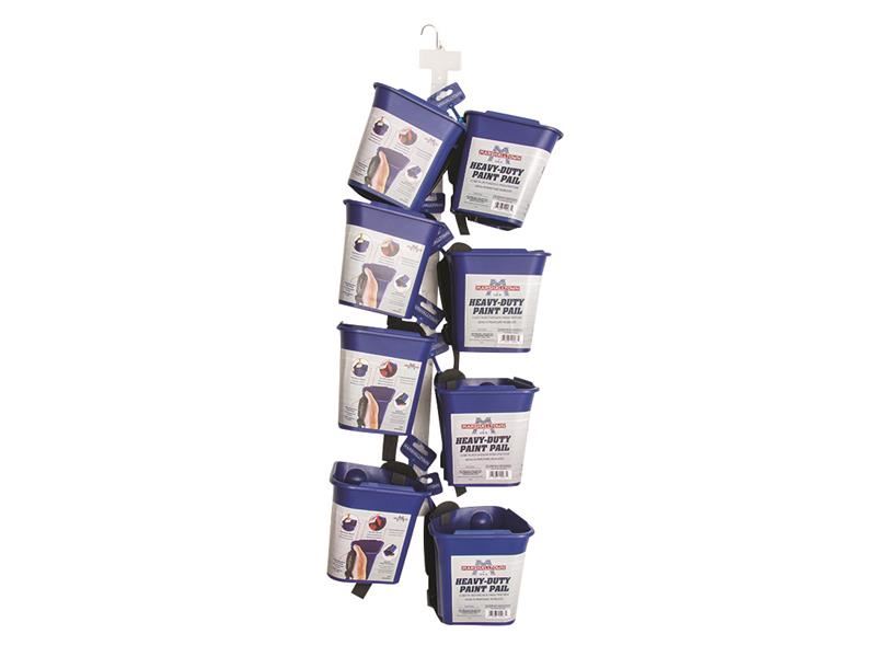 Heavy-Duty Paint Pail Clip Strip