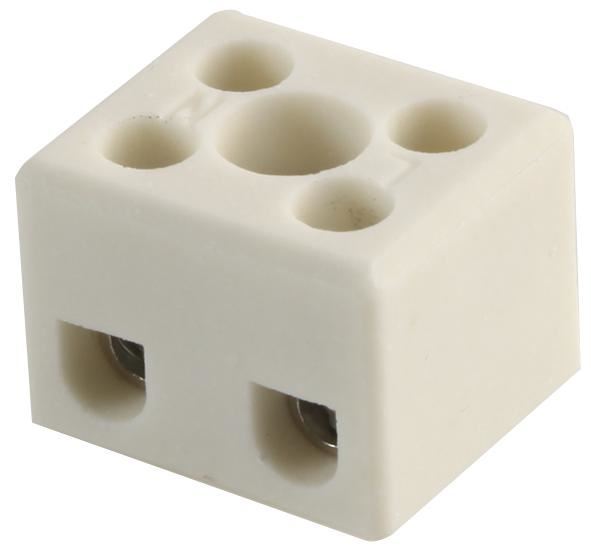 HYLEC - Ceramic Terminal Block, 2 Way, 32A, 450V, High Temperature