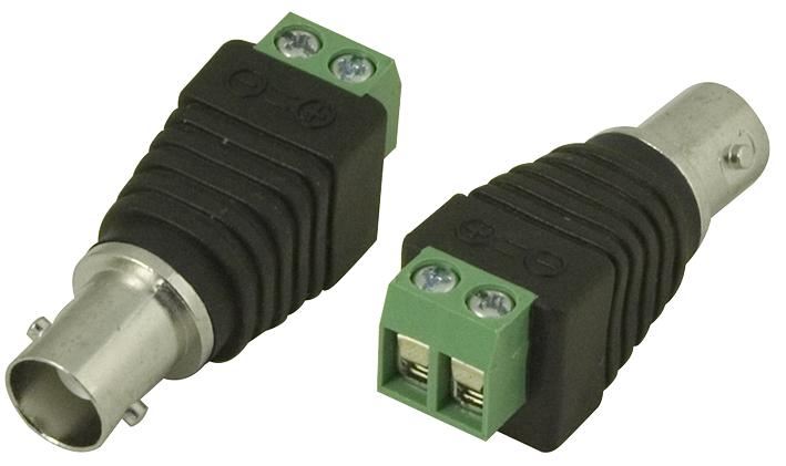 BNC Socket with 2x Screw Terminals