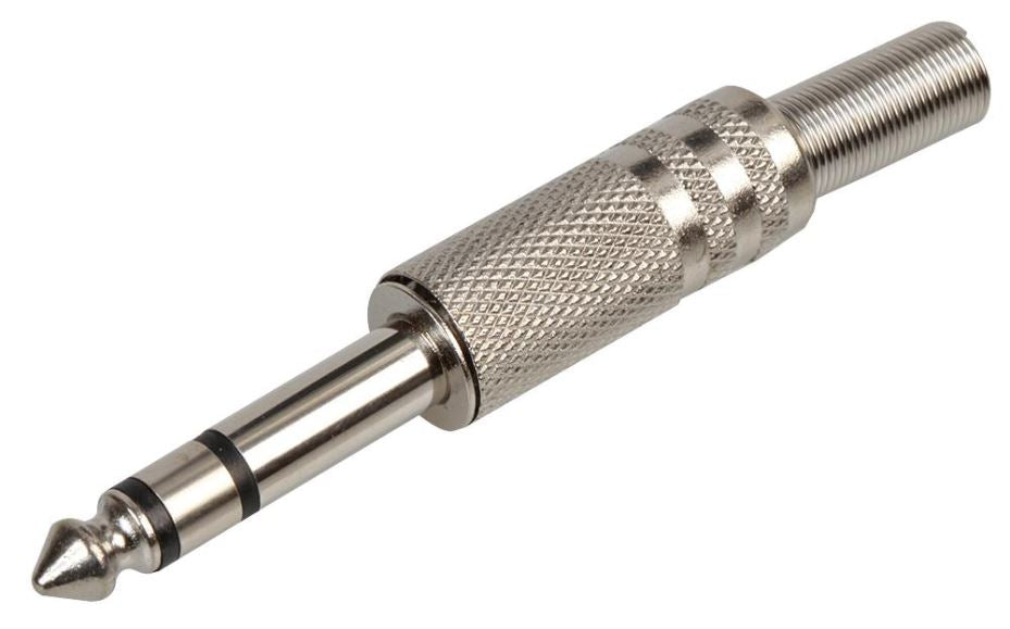 6.35mm /  1/4" Stereo Jack Plug