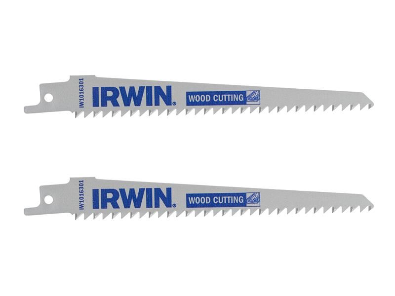 Sabre Saw Blade Wood/PVC Cutting 152mm Pack of 2
