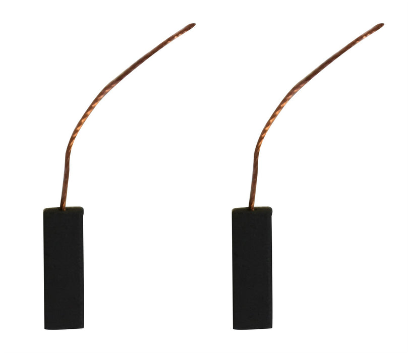 2x Carbon Brushes - Use on Electrolux Vacuum Cleaner (Size - 6 X 9 X 25)