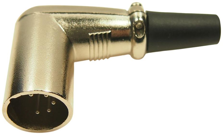 5 Pin Right Angle XLR