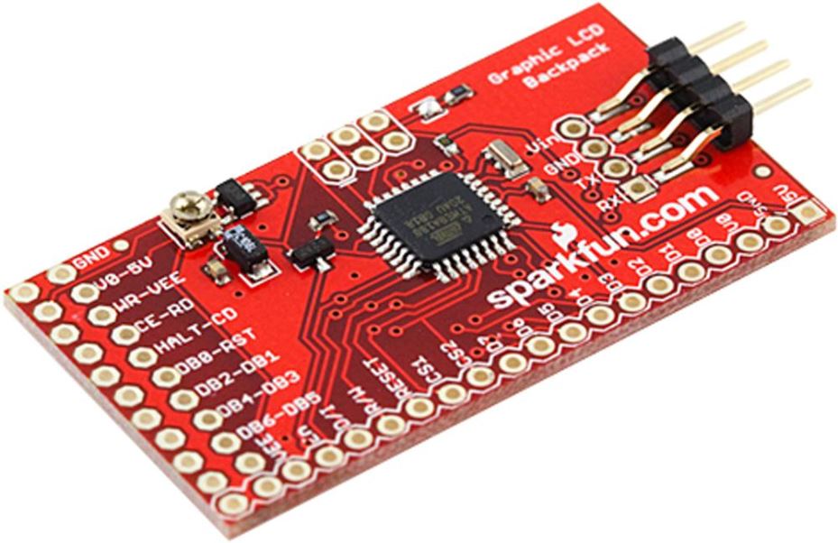 Graphic LCD Serial Backpack Module — StampyTools