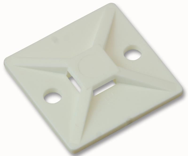 Cable Tie Base Natural 5.4mm 50 Pack