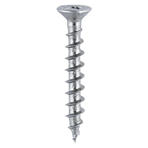 PVC Window Screw RIB Countersunk -BZP