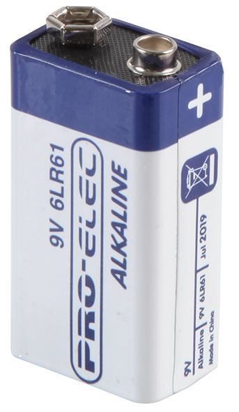 Ultra Alkaline 9V PP3 Battery, Single