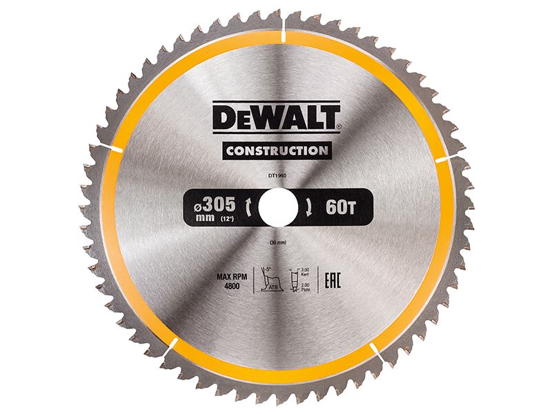 Stationary Construction Circular Saw Blade