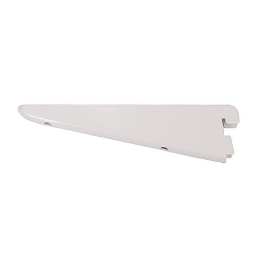 Twin Slot Shelf Bracket White