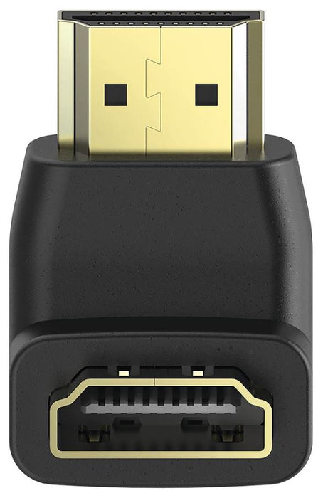 Compact Gold Plated HDMI Extender 90°