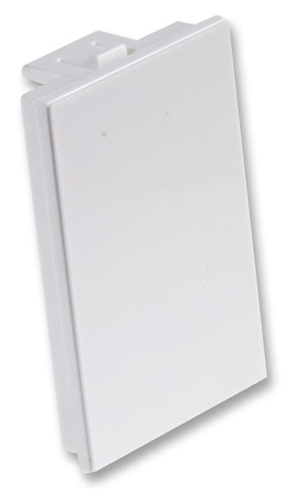 6C Blanking Plate 25 x 38.5mm White