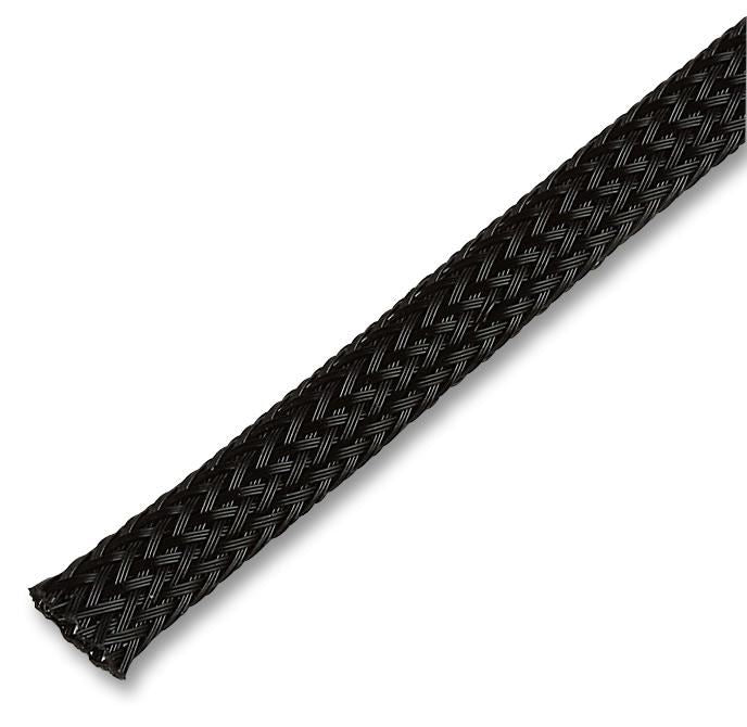 Polyester Expandable Braided Sleeving Black