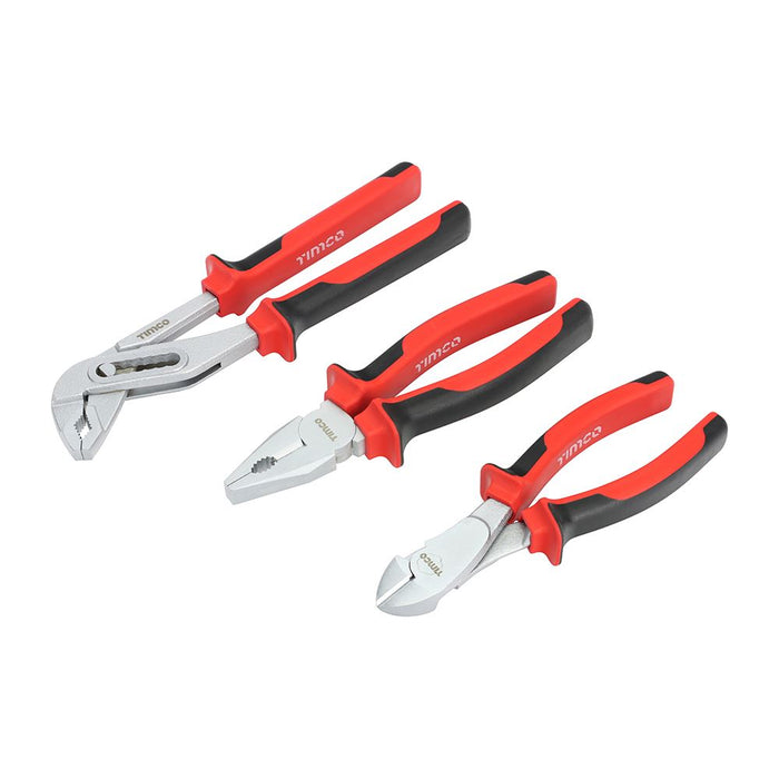 Tradesmans Pliers Set (Size 3pcs - 3 Pieces)