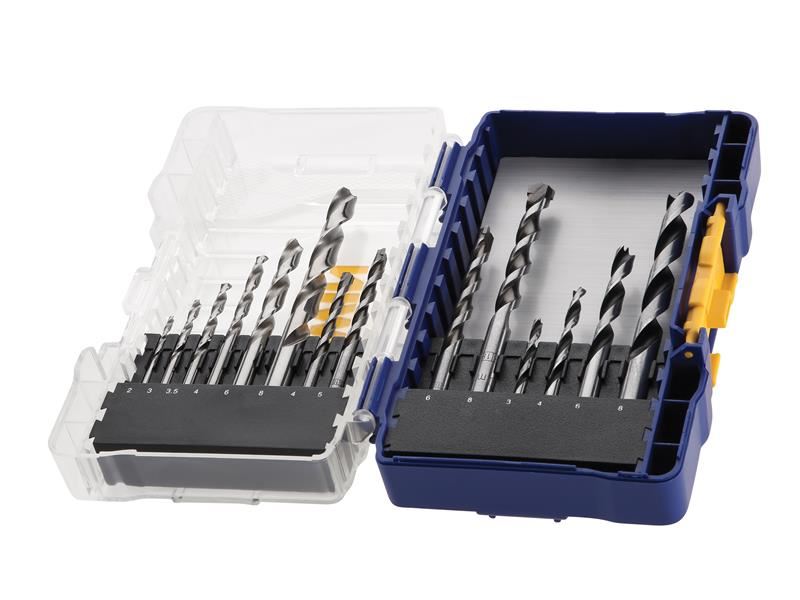 HSS Pro Combination Drilling Set, 15 Piece