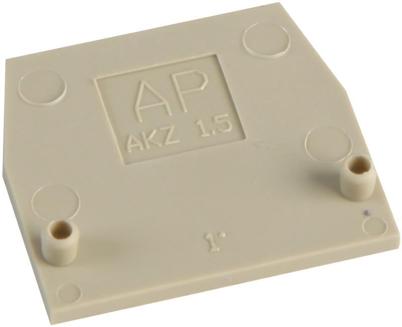 End Plate, Mini-DIN, 1.5mm