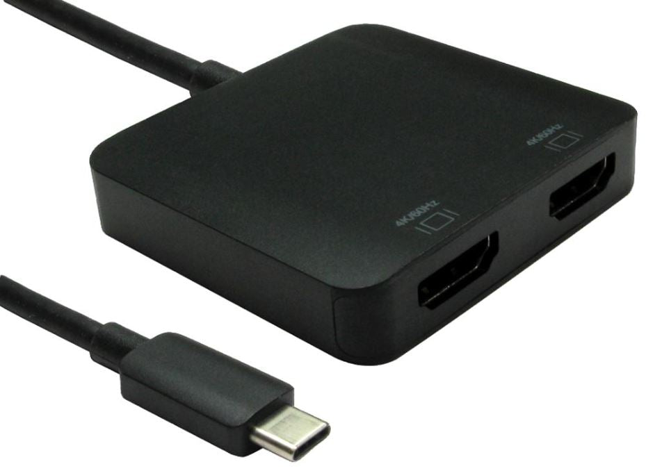 USB-C to Dual Adaptor, 4K UHD 60Hz