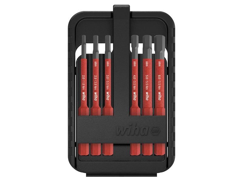 slimBit electric Hex Bit Set, 7 Piece