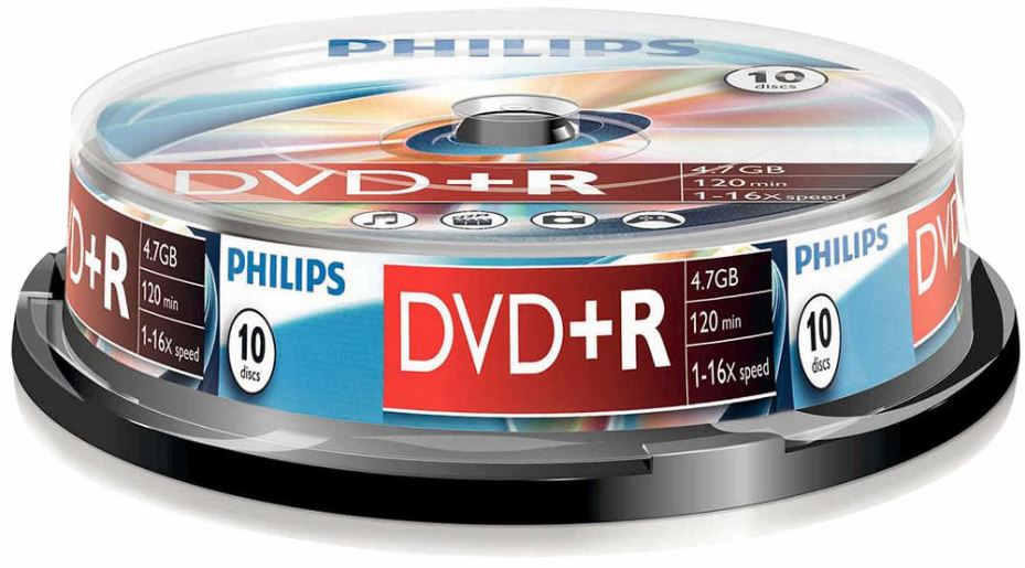 16x Speed DVD+R Blank DVDs