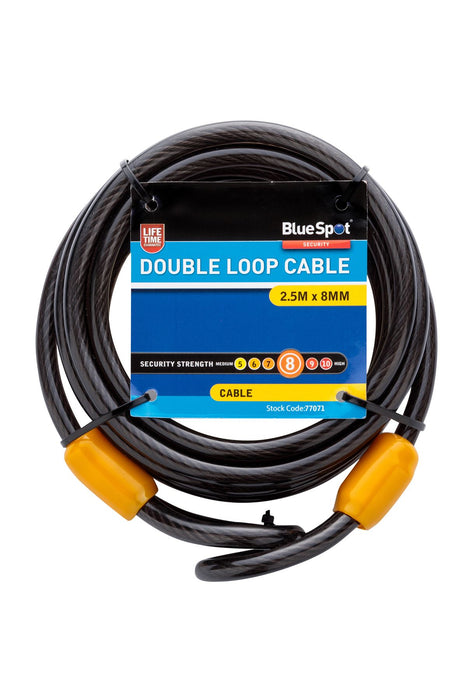 2.5m x 8mm Double Loop Cable