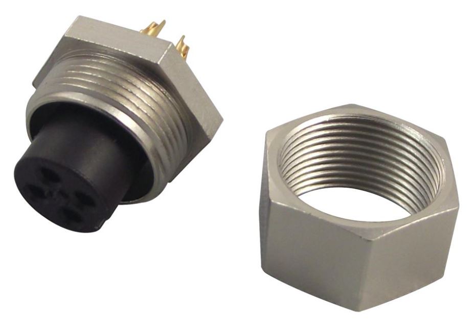 Socket, Panel, 4 Way