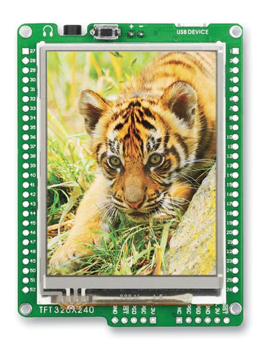 mikromedia Multimedia Development Platform for PIC32MX460F512L Microcontroller