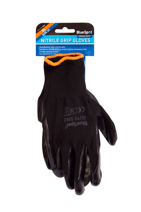 Nitrile Grip Gloves