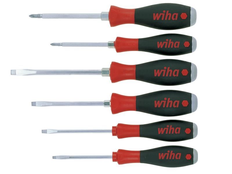 SoftFinish® SL/PH Hex Blade Screwdriver Set, 7 Piece